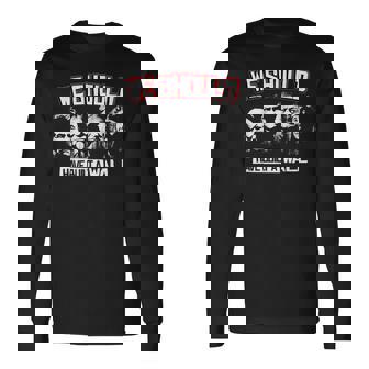 Avremmo Dovuto Costruire Un Muro Padri Fondatori Dei Nativi Americani Maglietta a maniche lunghe - Novitaregali