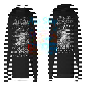 Aw Ship It's My 60Th Birthday Cruise Trip Vacation Party Long Sleeve T-Shirt - Thegiftio