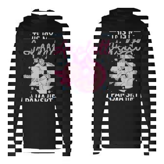 This Is My Axolotl Pajama Axolotl Pajamas Long Sleeve T-Shirt | Mazezy