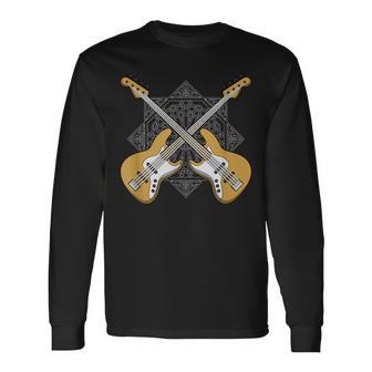 Bajo Guitar Bajista Camiseta de manga larga - Regaloses