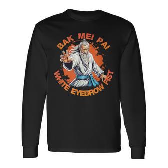 Bak Mei Pai The White Eyebrow Fist Long Sleeve T-Shirt - Thegiftio UK