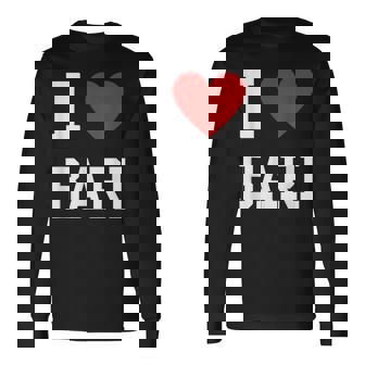 Bari Pouilles Italieoyage Pouilles T-shirt à manches longues - Cadeauxyz