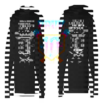 Baseball 10 Year Old Ice Cream Drip 10Th Birthday Boys Long Sleeve T-Shirt | Seseable FR