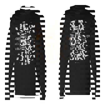 Bass Player Bassiste Guitare Basse Musicien Guitariste T-shirt à manches longues - Cadeauxyz