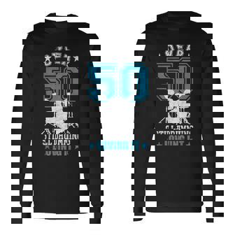 Batterie De Batterie Amusante Avec Citations De Batteur De 50 Ans T-shirt à manches longues - Cadeauxyz