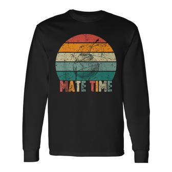 Bebida De Yerba Mate Argentina Para Los Amantes De La Yerba Mate Camiseta de manga larga - Regaloses