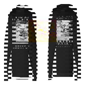 Beckley West Virginia Water Rafting Long Sleeve T-Shirt | Mazezy