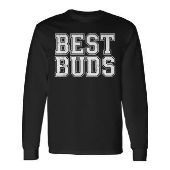 Best Buds Fun Matching Buddies S Long Sleeve T-Shirt - Thegiftio UK
