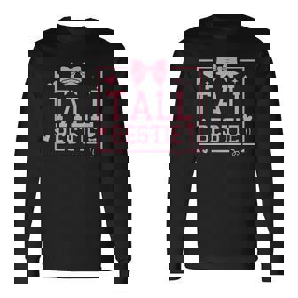 Best Friend Matching Tall Short Bestie Besties Matching Bff Long Sleeve T-Shirt | Seseable UK