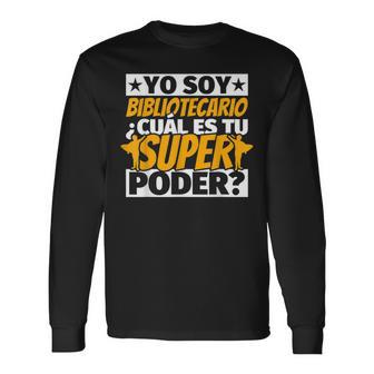 Bibliotecario Regalos Divertidos Camiseta de manga larga - Regaloses