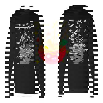 Bol Ramen Baguette Chinoiseoupe De Nouilles Japonaise T-shirt à manches longues - Cadeauxyz