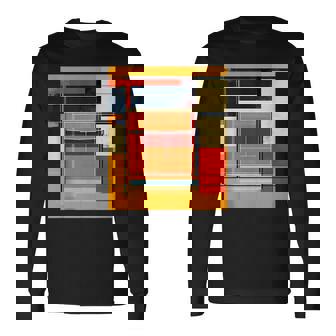 Bold Abstract Geometric Composition Art Tank Top Long Sleeve T-Shirt | Mazezy