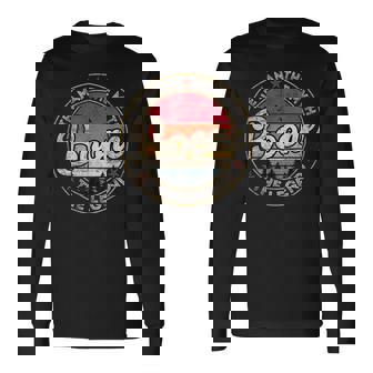 Boone The Man The Myth The Legend Personalized Name Long Sleeve T-Shirt | Mazezy