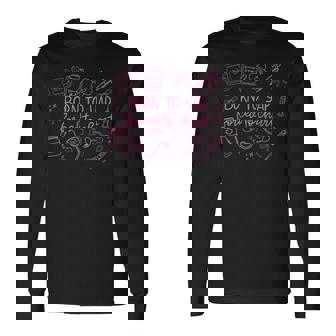 Born To Yap Forced To Chart Long Sleeve T-Shirt | Seseable UK