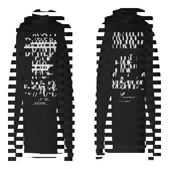 Boyfriend Fiance Husband 2025 Just Married Wedding Honeymoon Long Sleeve T-Shirt | Seseable CA