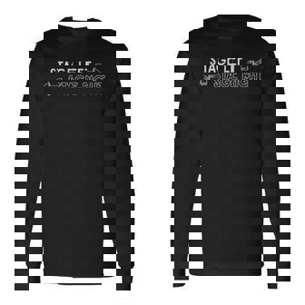 Broadway Musical Theater Stage Left Stage Right Musicals Long Sleeve T-Shirt | Mazezy