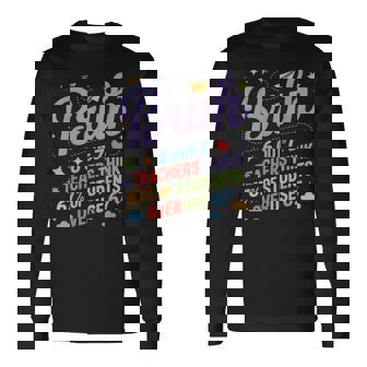 Bruh 67 Teachers Meme School Quote Long Sleeve T-Shirt - Monsterry