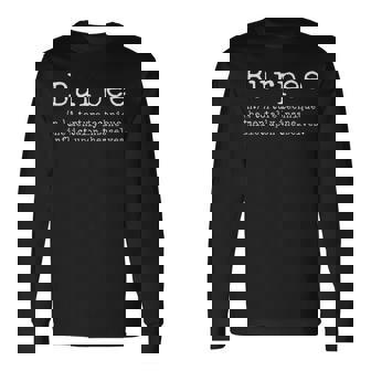 Burpee Definition Divertido Regalo De Entrenamiento Camiseta de manga larga - Regaloses