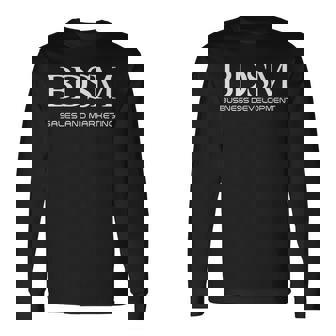 Business Development Sales And Marketing BDSM Long Sleeve T-Shirt | Mazezy