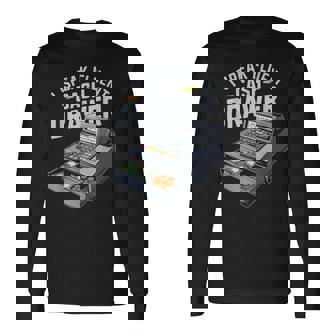 Cajero Tiendaenta Dinero Cajero Camiseta de manga larga - Regaloses