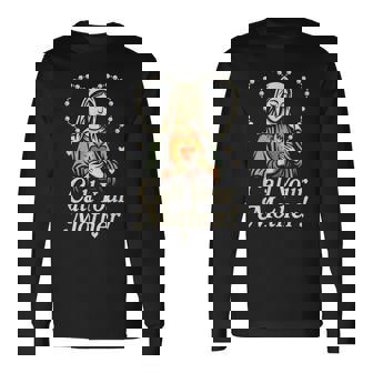 Call Your Mother Holy Rosary Virgin Mary Long Sleeve T-Shirt | Seseable CA