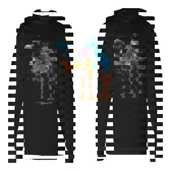 Camel Africa Safari Animal Favorite Animal Fan Camel Long Sleeve T-Shirt | Mazezy