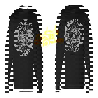 Camion Drôle Camionneur Roi Des Routes Camions T-shirt à manches longues - Cadeauxyz