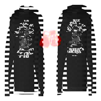 Camisas De Boxeo Para Hombres Entrenamiento Kickboxing Regalos Camiseta de manga larga - Regaloses