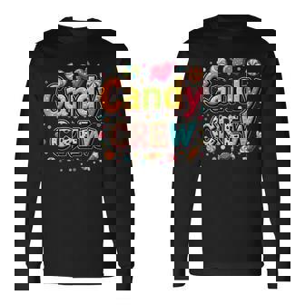 Candy Party Crew Lover Cute Halloween Trick Or Treat Outfit Long Sleeve T-Shirt | Mazezy