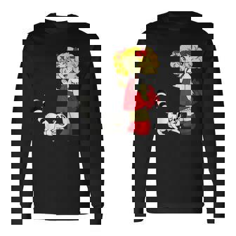 Candy Raccoon Retro Japanese Small Vintage 80S Anime Manga Long Sleeve T-Shirt | Seseable CA