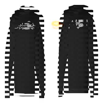 Cappuccino Battito Cardiaco Regalo Cappuccino Maglietta a maniche lunghe - Novitaregali