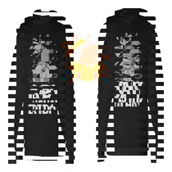 Cappy Cumpleaños Capybara Lover Cumpleaños Capibara Camiseta de manga larga - Regaloses