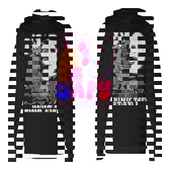 Capy De 9 Años Cumpleaños Para Mí Niñas 9º Cumpleaños Capybara Camiseta de manga larga - Regaloses