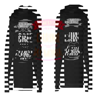 Carine Le Meilleur Du Monde Pour Carine T-shirt à manches longues - Cadeauxyz