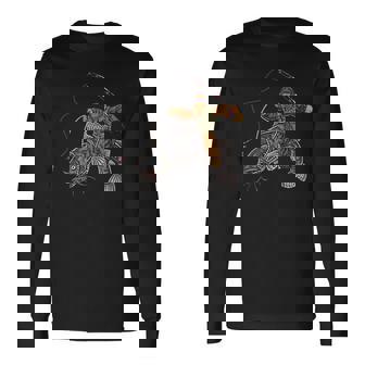 Catfishing Bigfoot Hunting Catfishermen Small Black Long Sleeve T-Shirt - Thegiftio