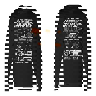 Ce Que Je Fais Durant Mon Temps Libre C'est Chasseranglier T-shirt à manches longues - Cadeauxyz