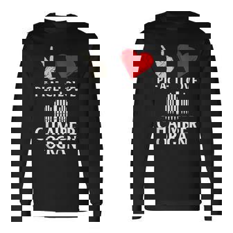 Chamber Organ Musical Instrument Organ Pipe Music Players Tank Top Long Sleeve T-Shirt | Mazezy