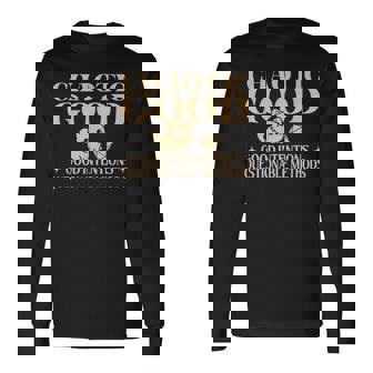 Chaotic Good Rpg Tabletop Games D20 Tabletop Long Sleeve T-Shirt - Monsterry