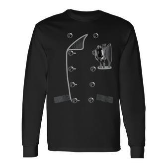 Chaqueta De Chef Uniforme Divertido Cocinero Cocinero Chef Cocina Culinaria Camiseta de manga larga - Regaloses
