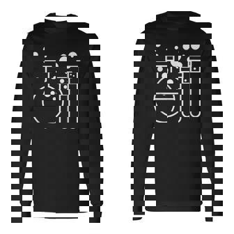 Chemistry Science Periodic Table Laboratory Science Long Sleeve T-Shirt - Thegiftio