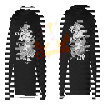 It Is A Chipmunk Day Happy Wildlife Animal Forest Animal Long Sleeve T-Shirt | Mazezy