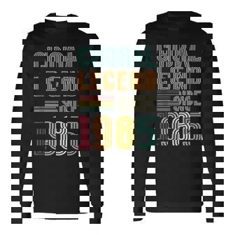 Choral Legend 1985 Singer 40 Years 40th Birthday Choir Tank Top Long Sleeve T-Shirt | Mazezy