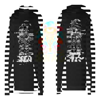 Christian SWAG Hip Hop Teddy Bear Christian Rap Long Sleeve T-Shirt | Mazezy