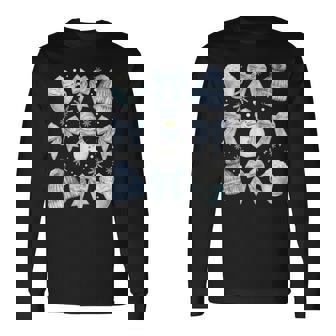 Christmas Snowflake Winter Christmas Coquette Bow Christmas Long Sleeve T-Shirt | Mazezy