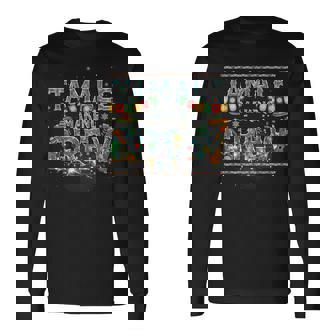 Christmas Tamale Making Crew Mexican Food Family Matching Long Sleeve T-Shirt | Mazezy