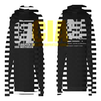 Cia クーガー検査剤 ファニー Cia 長袖Tシャツ - Kawaiitshirt