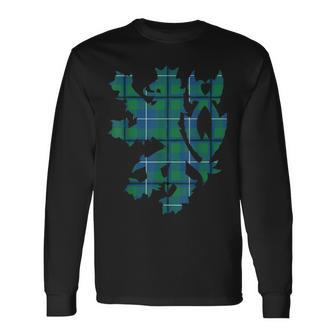 Clan Douglas Tartan Scottish Family Name Scotland Pride Long Sleeve T-Shirt - Thegiftio