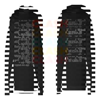 Clashintage Retro Testo Abbigliamento 70S 80S Regalo Di Gioco Maglietta a maniche lunghe - Novitaregali