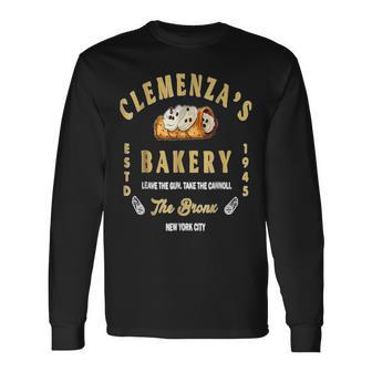 Clemenza Bakery Food Long Sleeve T-Shirt - Thegiftio UK