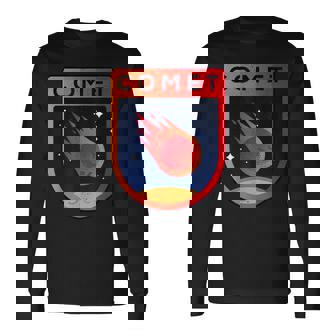Comet コメット 宇宙 スノーボール 宇宙 トラベラー 隕石 コメット 長袖Tシャツ - Kawaiitshirt